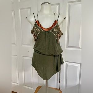 Boho Tank - Size L (Marineblu)